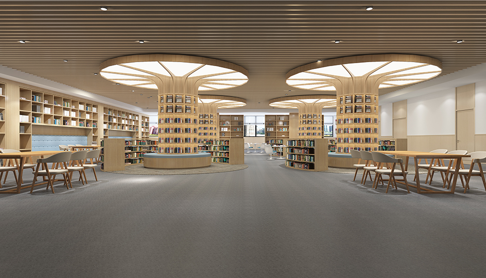 二层小学阅读室