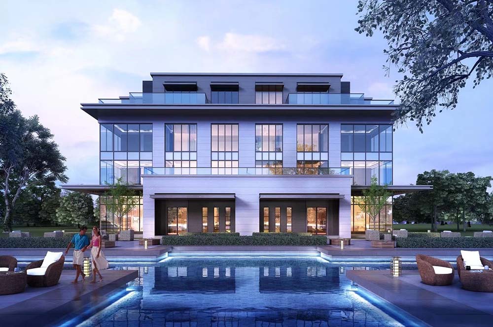 室外建筑效果图-3